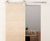 Stainless steel sliding barn door hardware kit 1
