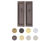 Recessed Sliding Door Handles - flush metal handles for sliding doors 4