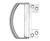 Recessed Sliding Door Handles - flush metal handles for sliding doors 10