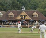 Oak-framed sports pavilions
