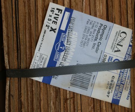 Blue Label Western Red Cedar Shingles (no.1 Grade) | Round ...