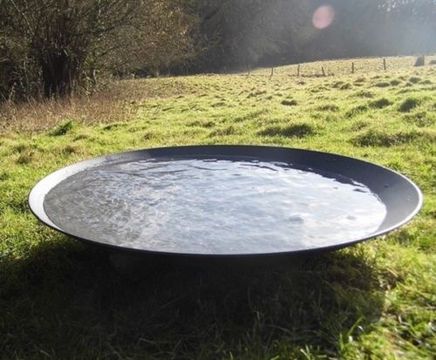 Steel Water Bowl Water Feature