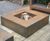 Corten Steel Square Fire Table 0
