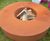 Corten Steel Round Fire Table 2