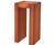 Mensa Corten U-Plinth - corten steel display plinth for garden statues 3