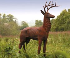 Cast Iron Classic Life-size Stag Garden Statue