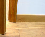 Oak skirting