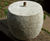 Sandstone Staddle Stone - square garden base for posts or ornaments 10