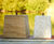 Sandstone Staddle Stone - square garden base for posts or ornaments 7