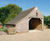 One-bay oak-framed garage with side aisle (RW1GA) 0