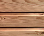 Cedar shiplap cladding