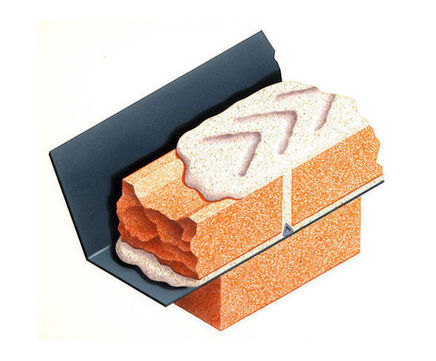 How to discretely remove water that permeates masonry