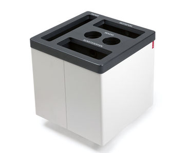 Lune Cube under desk personal recycling bin