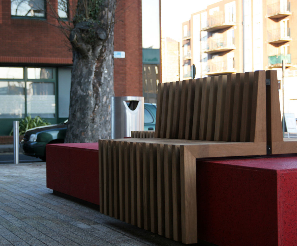 Public plaza furniture, Rathmines Omos ESI External Works