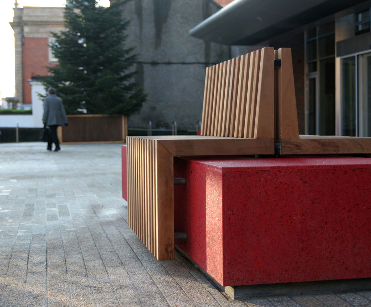 Public plaza furniture, Rathmines Omos ESI External Works