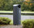 s16.2 contemporary steel litter bin with ashtray 1