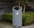 s16.2 contemporary steel litter bin with ashtray 4