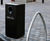 S50 Litter Bin - steel outdoor waste bin with ashtray for streets 5