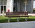 S31 Seat - hardwood and steel outdoor bench for public spaces 3