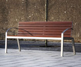s59.2 - mild/stainless steel and hardwood external seat - on this page