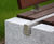 s83 - cut granite, 316 stainless steel and timber seat 2