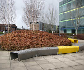 t3 - aluminium and stainless steel bench