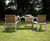 s59.2 - mild/stainless steel and hardwood picnic set 0