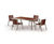 s59.2 - mild/stainless steel and hardwood picnic set 3