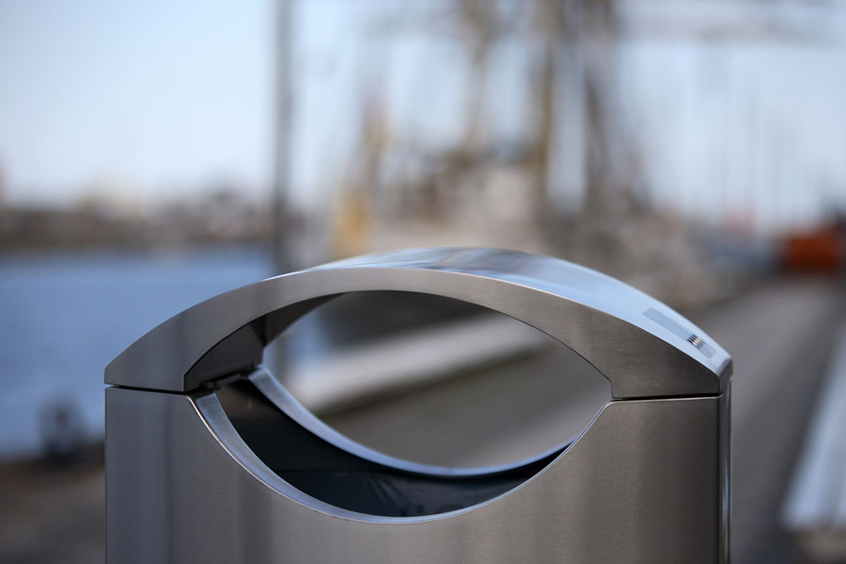 Images for Stainless steel bins for Dublin Docklands business area