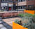 Street furniture for student accommodation courtyard 4