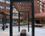 Street furniture for student accommodation courtyard 2