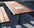 s96w galvanised steel and timber picnic set 0