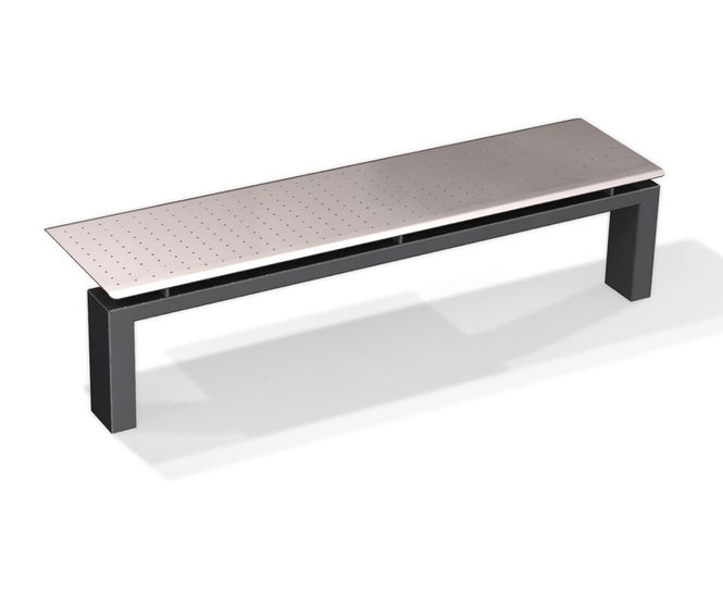 s96ss - stainless steel bench