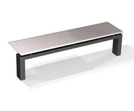 s96ss - stainless steel bench