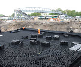 Surface water management solution for Network Rail