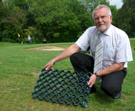 GroundGuard grass surface repair, Faversham Golf Course