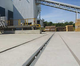 SUDS water management system, Mansfield Brick facility