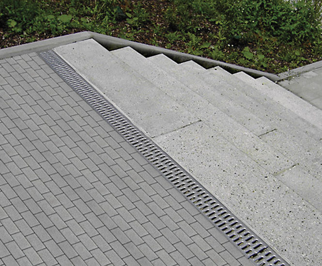 ACO MultiDrain PPD - recycled polypropylene channel drain