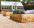 Ground reinforcement system for vegetable garden paths 2
