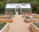 Ground reinforcement system for vegetable garden paths - on this page