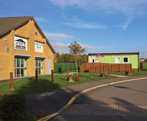 StormBrixx stormwater mitigation for community centre