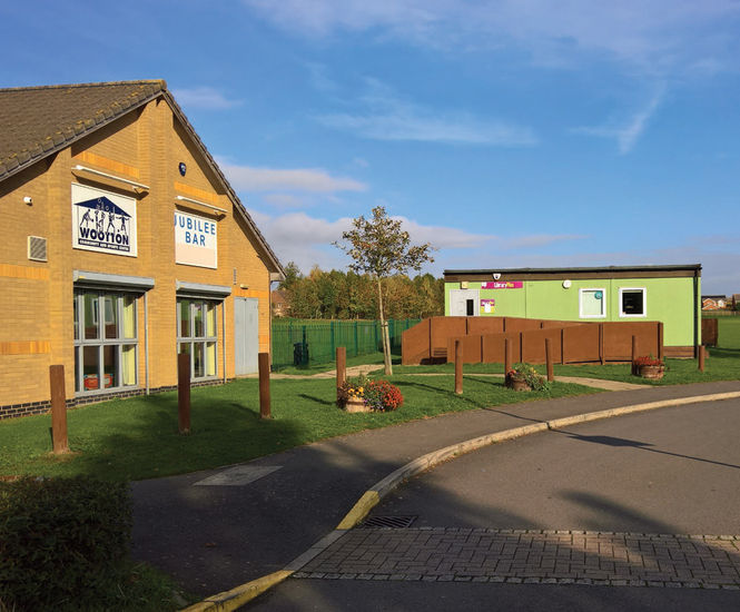 StormBrixx stormwater mitigation for community centre
