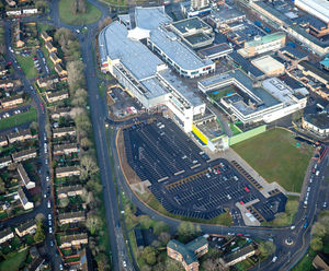 Drainage channels for Corby town centre regeneration