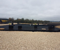 Attenuation solution for potato distribution yard