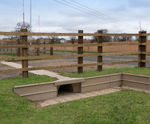Wildlife guide walls and tunnels at new development