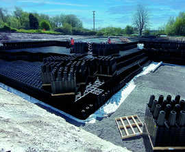 ACO sustainable attenuation system for Lovell Homes