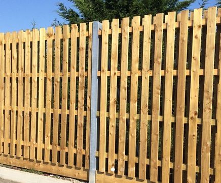 Bespoke timber fences