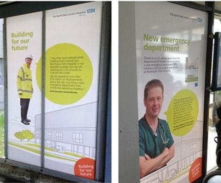 Get the message with printed graphics