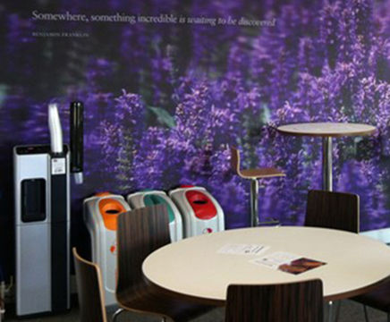 Bespoke digitally-printed wallpaper