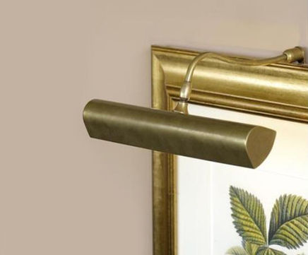 Drummond low energy brass picture light (medium)